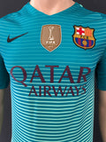 2016-2017 FC Barcelona Third Shirt Luis Suarez Champions League New BNWT Size S