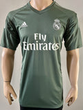 2017-2018 Real Madrid CF GK Shirt Keylor Navas Goal Keeper Champions Supercopa Pre Owned Size L