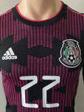 2021 Mexico National Team Hirving Lozano Home Kitroom Player Issue Shirt BNWT New Size S