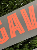 2025-2026 FC Barcelona Third Name Set and Number Pablo Baez Gavira “Gavi” Cup and Champions Version Textprint
