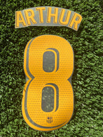 2019 - 2020 Barcelona FC Set name Arthur Home Kit Player Issue Svery Dennison