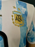 2020-2021 Argentina National Team Home Shirt Player Issue Kitroom Lionel Messi Copa America Final MDT New BNWT Size 6