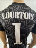 2023 Real Madrid Goalkeeper Shirt Courtois 1 Super Copa España Player Issue BNWT Multiple Size