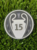 2024-2025 Tittle Holders Winners Champions 15 Badge For Real Madrid Player Issue Sporting ID BOH15 Starball