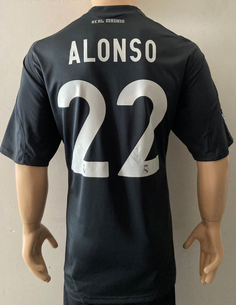 2009-2010 Real Madrid CF Europea Third Shirt Xabi Alonso Champions League Pre Owned Size XL