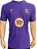 2026-2027 Sobre pedido camiseta de visitante versión jugador todas las tallas entrenamiento morada lila