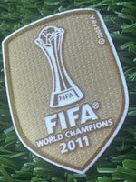 2011 World Champions Club Badge For Barcelona Player Issue Sporting ID