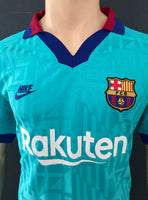 2019-2020 FC Barcelona Third Shirt Luis Suarez Player Issue Kitroom La Liga New BNTW Size XL (Fitted)