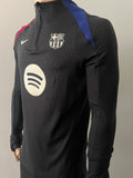2024-2025 FC Barcelona Away Training Drill Top Player Issue Authentic New Logo Spotify New BNWT Size XL