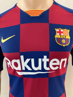 2019-2020 FC Barcelona Home Shirt Kitroom Player Issue Mint Condition Size M