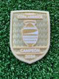 2026 Argentina Finalissima Patch Tittle Holders Copa America Winners Lextra Fiberlock Adult Size