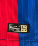 2016-2017 FC Barcelona Home Shirt Lionel Messi Player Issue Authentic LaLiga Pre Owned Size S
