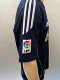 2010-2011 Real Madrid CF Away Shirt Sergio Ramos La Liga Pre Owned Size M