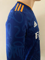 2021-2022 Real Madrid Long Sleeve Away Shirt Player Issue BNWT Size S