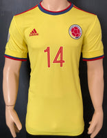 2020-2021 Colombia National Team Home Shirt Luis Díaz Copa América BNWT Size L