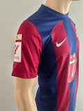 2023-2024 FC Barcelona Home Shirt Fermin Lopez El Clasico Rolling Stones Special Version La Liga New BNWT Size M