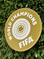 2025 World Champions Chelsea Badge Fan Version Cromotransfer Sporting ID Adult Size