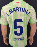 2024-2025 Barcelona Third Shirt Iñigo Martinez La Liga New BNWT Multiple sizes
