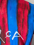 FC Barcelona camiseta local edición especial Oversized Royal de franjas sobre pedido