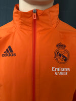 2020-2021 Real Madrid Waterproof Rain Jacket Pre Owned Size S