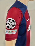 2023-2024 FC Barcelona Home Shirt Iñigo Martínez Champions League New BNWT Size M