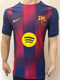 2025-2026 FC Barcelona Home Shirt Lamine Yamal Player Issue New BNWT SIze M