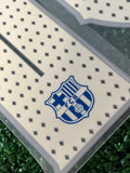 2021-2022 FC Barcelona Home Name Set and Number Lionel Messi  Player Issue Supercopa Avery Dennison