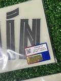 2025-2026 FC Barcelona Away Name Set and Number Fermin Lopez Player Issue Cup Stahls TextPrint