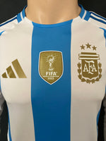 2024-2025 Argentina National Team Home  Player Issue Authentic Shirt Long Sleeve BNWT New Sizes L and XL