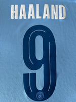 2023 2024 Manchester City Home Name Set HAALAND 9 Player Issue UCL SportingID for adult