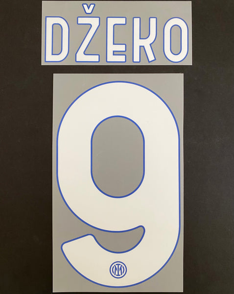 2022 2023 Inter Milano Home Name Set Player Issue Dzeko Stilscreen Champions Lega Calcio
