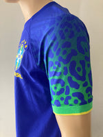 2022-2023 Brazil Away Shirt Dani Alves Player Issue New BNWT Size M