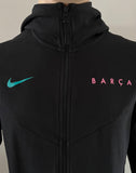 2020-2021 FC Barcelona Away Jacket Tech Fleece Pre Owned Size M