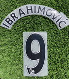 2016-2017 Ibrahimović 9 Manchester United Third Kit Name set and Number Premier League Sporting iD Adult Size