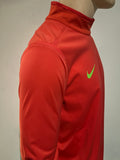 2010-2012 Portugal National Team Drill Top Player Issue Kitroom Red Sponsorless