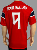 2026 World Cup Norway National Team Home Shirt Erling Braut Haaland BNWT Size XL