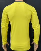 2020-2021 Colombia National Team Long Sleeve Home Shirt Kitroom Player Issue Mint Condition Multiple Sizes