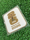 2026 World Cup Patch Player Issue Authentic White and Gold Winners Avery Dennison