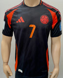 2024-2025 Colombia Away Shirt Player Issue Authentic Luis Díaz World Cup Qualifiers BNWT Size M