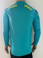 2024-2025 Brazil National Team Training Drill Top Player Issue Kitroom Worn and Washed Size M