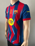 2025-2026 FC Barcelona Fourth Shirt Raphael Dias “Raphinha” Player Issue Authentic Supercopa New BNWT Multiple Sizes