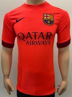 2014-2015 FC Barcelona Away Shirt Dani Alves Sipesa Second Treble New BNWT Size S