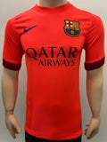 2014-2015 FC Barcelona Away Shirt Dani Alves Sipesa Second Treble New BNWT Size S