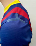 2013-2014 FC Barcelona Home Shirt Lionel Messi Player Issue Kitroom Long Sleeve with defect Mint Size L (Fitted)