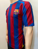 2005-2006 FC Barcelona Home Shirt La Liga Pre Owned Size S