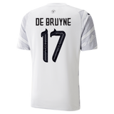 2023 - 2024 Manchester City Set Name De Bruyne 17 Fourth Player Issue