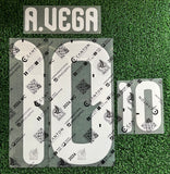 2026-2027 Mexico National Team Home Name Set and Number Alexis Vega Player Issue Canton Merchandising