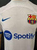 2023-2024 FC Barcelona Away Shirt Player Issue Authentic Pre Owned Size S