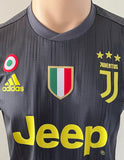 2018-2019 Juventus Third Shirt Federico Bernardeschi Champions Pre Owned Size L