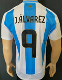 2024-2025 Argentina National Team Home Shirt Julian Alvarez Copa America New BNWT Size M